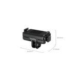 SmallRig Bidirectional Quick Release Folding Adapter Mount with 2-Prong Mount and 1/4"-20 Threaded Hole 5890 - Image 2