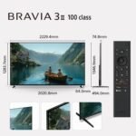 Sony 100" BRAVIA 3 II 4K LED AI Google TV [2026] - Image 2