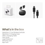 Shokz OpenDots 2 Open-Ear Earbuds (Black) - Image 4