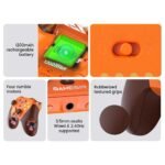 GameSir G7 Pro Wireless Controller for PC & Mobile - Wired for XBOX (Amber Flame) - Image 14