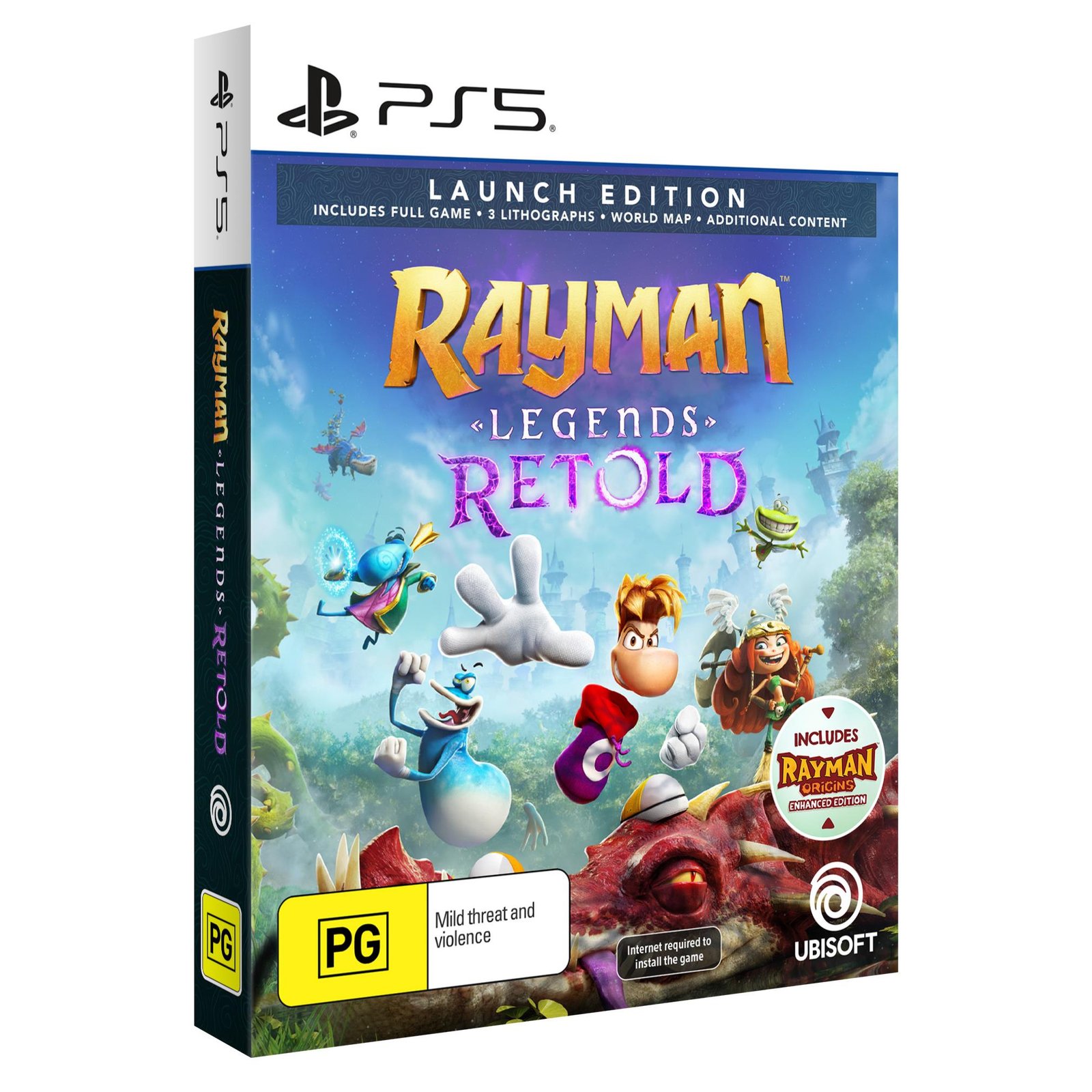 902648-Product-0-I-639207056404227827.jpg Rayman Legends Retold Launch Edition - Image 1