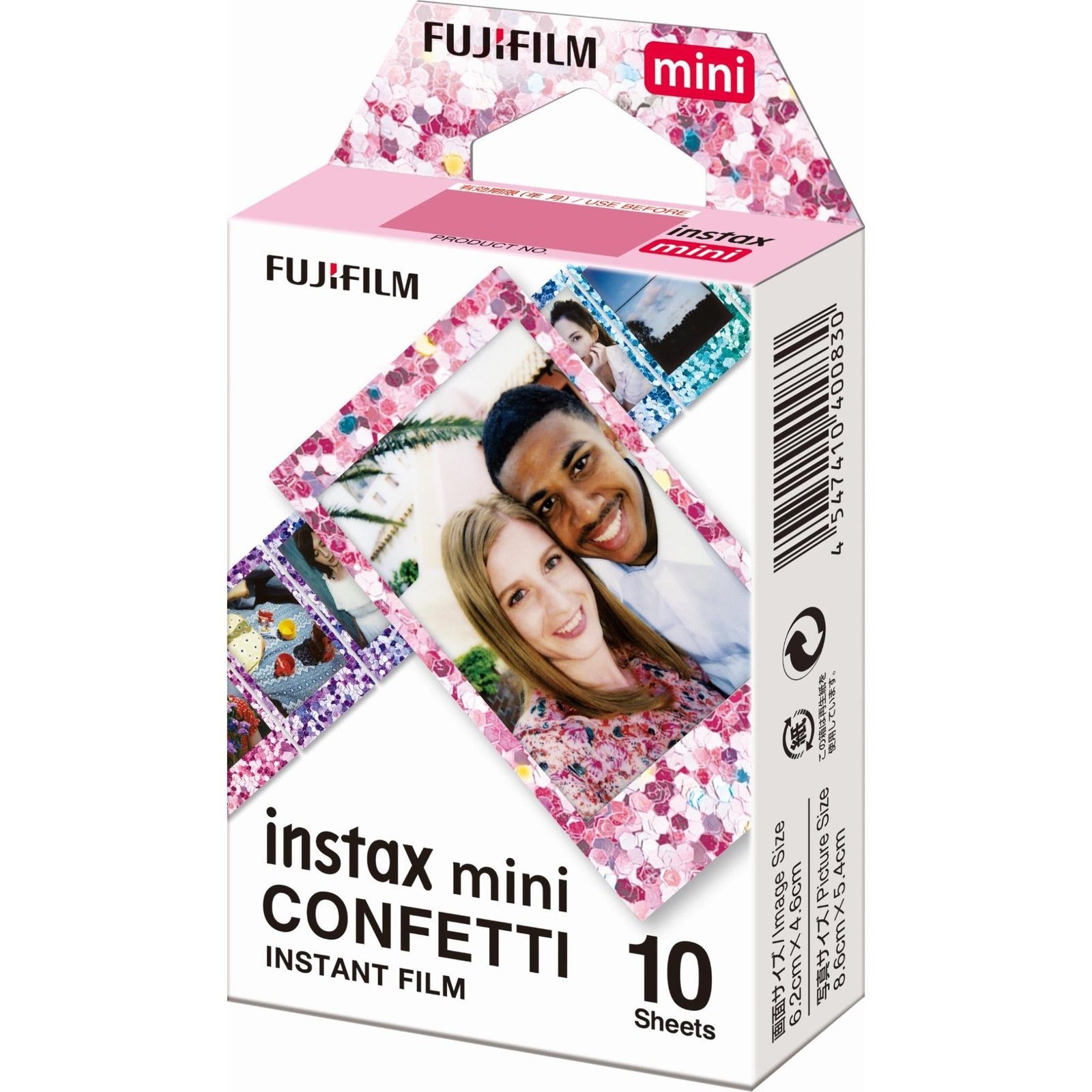 916612-Product-0-I.jpg Fujifilm Instax Mini Film Confetti for Instax Mini Cameras (10 Pack) - Image 1