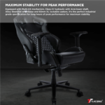 TTRacing Surge X Gaming Chair (Stealth) - Image 5