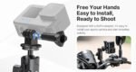 Ulanzi Handlebar Clamp Mount for GoPro/Insta360 Action Cameras - Image 6