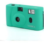 Yashica MF-1 Snapshot Reusable 35mm Film Camera Set (Turquoise) - Image 2