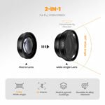 Freewell 2-in-1 Wide Angle & Macro Lens for FUJI X100VI X100V (Black) - Image 3
