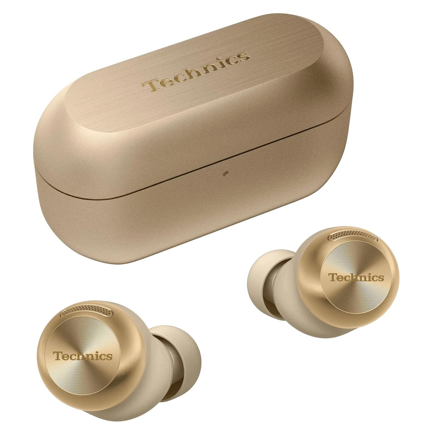 998645-Product-0-I-638863294205091377.jpg Technics AZ100 Premium True Wireless Noise Cancelling In-Ear Headphones (Champayne Gold)) - Image 1