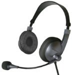 Sansai USB On Ear Headset with Microphone (Black)