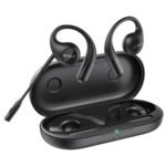 EMeet AirFlow Wireless Open-Ear Bluetooth Wireless Earbuds Rechargeable Black