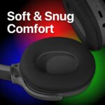 Laser Kids Wireless Headphones – Volume Limited (Black) - Image 8