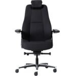 Buro Maverick 24/7 Controller Chair Heavy Duty With Arms Fabric Black - Image 2