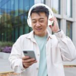 Laser ANC Bluetooth Headphones (White) - Image 7