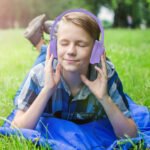 Laser ANC Kids Wireless Headphones Volume-Limited (Lilac) - Image 8