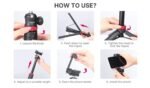 Ulanzi MT-44 Extendable Vlog Tripod 2502B - Image 6