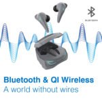Laser TWS Gaming Earphones with ANC and Low Latency (Black) - Image 3