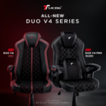 TTRacing Duo V4 Gaming Chair (Grey) - Image 2
