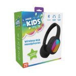 Laser Kids Wireless Headphones – Volume Limited (Black) - Image 10