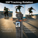 ZLOS LS03 4K Pocket Action Camera with Face Tracking & Tripod - Image 2