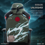 TTRacing Surge X Air Threads Fabric Gaming Chair - Kakashi Edition - Image 5