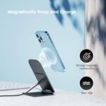 Ontekka 15W Foldable Magnetic Magsafe Compatible Wireless Charging Stand - Image 2