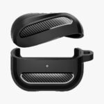 Spigen Samsung Galaxy Buds3/3 Pro Rugged Armor Headset  and Earphone - Black - Image 5
