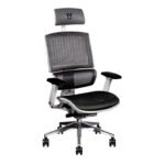 Thermaltake CYBERCHAIR E500 Ergonomic Gaming Chair (White) - Image 2