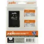 Jupio 2x Batteries 1250mAh & USB Double-Sided Charger Kit For Sony NP-BX1