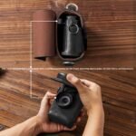 SmallRig Leather Case Kit for FUJIFILM X half (Black) 5219 - Image 4