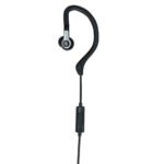 AIWA In-Ear Hook Gel Sports 1.2m Wired Earbuds (Black) - Image 2