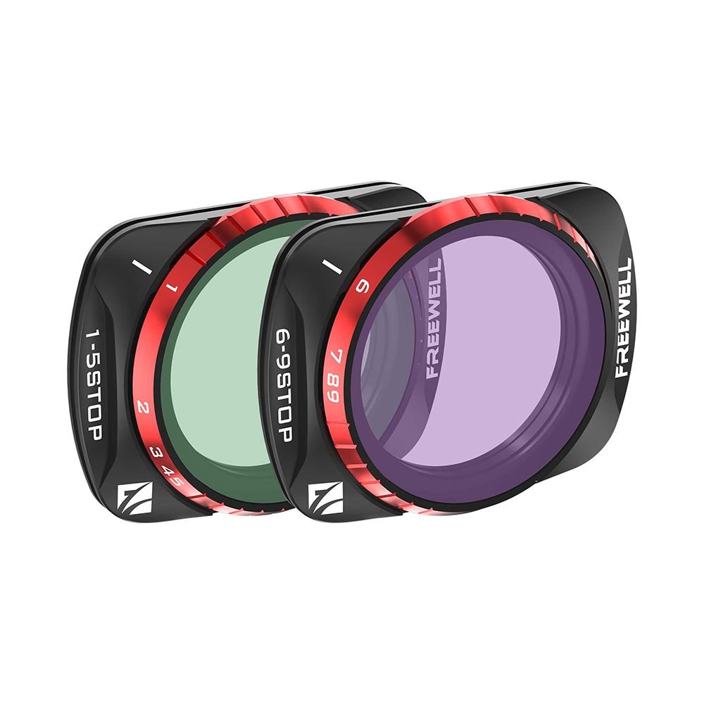 d21d03f4f1a34fe4bd618927c79c3c9b.jpg Freewell Osmo Pocket 3 Variable ND Filter Set 2-pack - Image 1