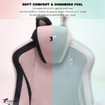 TTRacing DUO V4 Air Threads Fabric Gaming Chair (KittyPuff) - Image 4