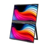 Verbatim Portable Dual Monitors HD 1080p Essentials Laptop 15.6" Screen Black