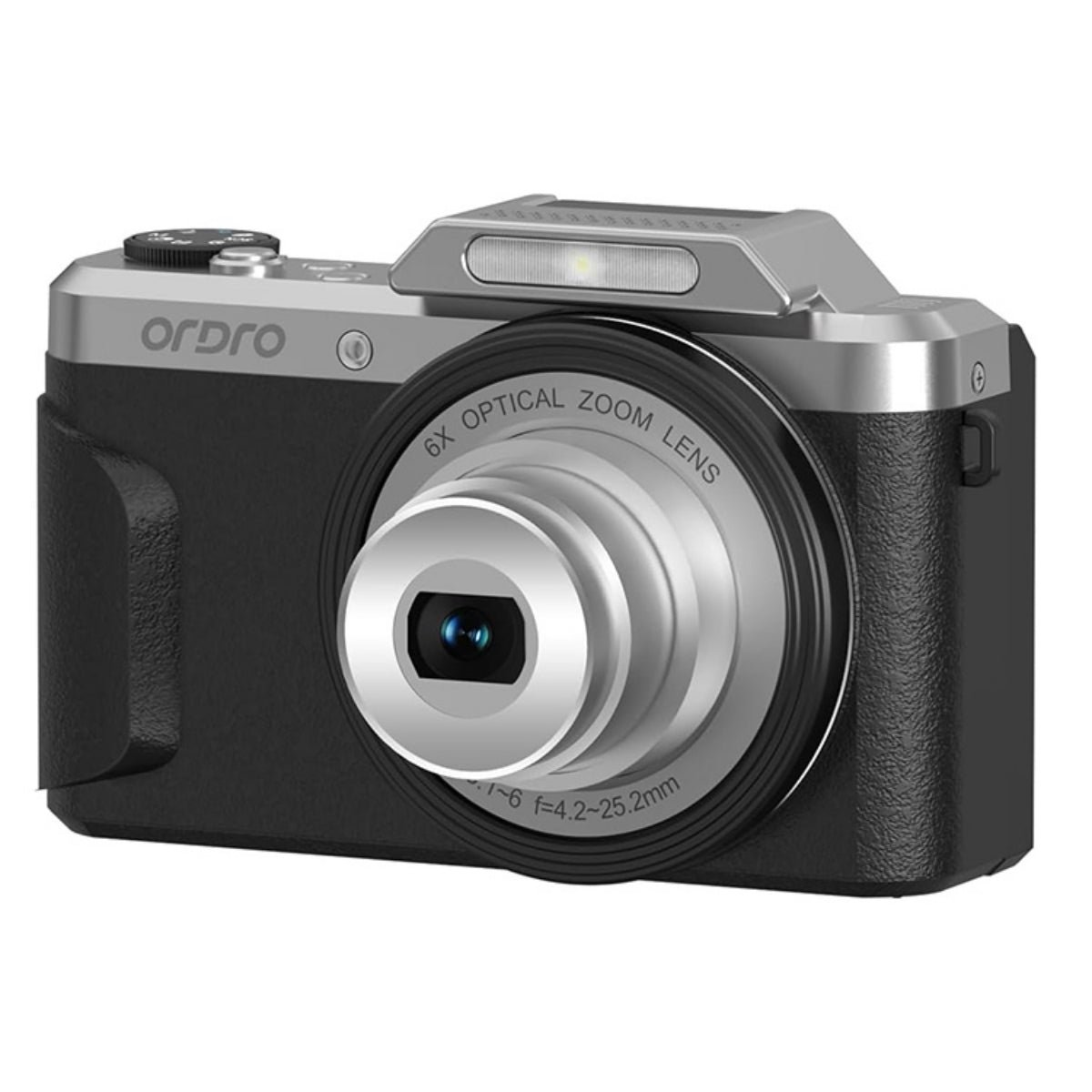 da53b4ed18124fe3bf1ce09ad4a1fb50.jpg ORDRO D27 4K 6x Optical Zoom Vlog Video Camera - Image 1