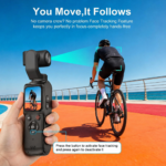 ZLOS LS03 4K Pocket Action Camera with Face Tracking & Tripod - Image 5