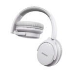 AIWA Over-Ear Bluetooth Headphones with AUX and Airplane Adapter (White) - Image 2