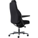 Buro Maverick 24/7 Controller Chair Heavy Duty With Arms Fabric Black - Image 4
