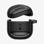 Spigen Google Pixel Buds 2a Rugged Armor Case (Black) - Image 3
