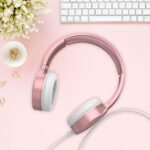 Laser Wired Headphones (Rose Gold) - Image 3