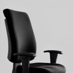 Buro Tidal High Back Chair Fully Upholstered With Arms Black - Image 5