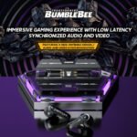 Transformers TF-T01 True Wireless Bluetooth Earbuds (Shock Wave Black) - Image 3