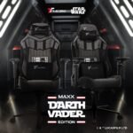TTRacing Maxx Air Threads Fabric Gaming Chair - Darth Vader Edition - Image 2