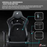 TTRacing Surge X Gaming Chair (Stealth) - Image 3