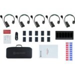 Hollyland Solidcom SE Pro 1.9GHz Wireless Intercom Kit with 5 Headsets - Image 2