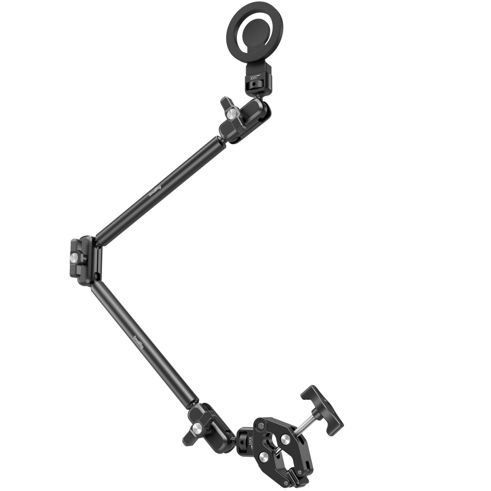 ea897a0a3b0f4b95be01e0c3c0e6f2a5.jpg SmallRig Desktop Magic Arm with Crab-Shaped Clamp Kit (MagSafe-Compatible Edition) 5626 - Image 1