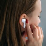 Laser TWS Earbuds with LED Display (White) - Image 10