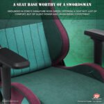 TTRacing Surge X Air Threads Fabric Gaming Chair - Zoro Edition - Image 4