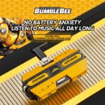 Transformers TF-T01 True Wireless Bluetooth Earbuds (Bumblebee Yellow) - Image 4