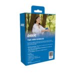 Laser TWS Mini Earbuds with ENC and LED Display (Black) - Image 3