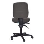 Buro Roma 3 Lever Mid Back With Seat Slide Without Arms Safetex Charcoal - Image 4