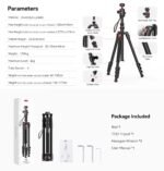 Ulanzi TT31 Claw Quick Release Camera Tripod & Monopod T050CNB1 - Image 8